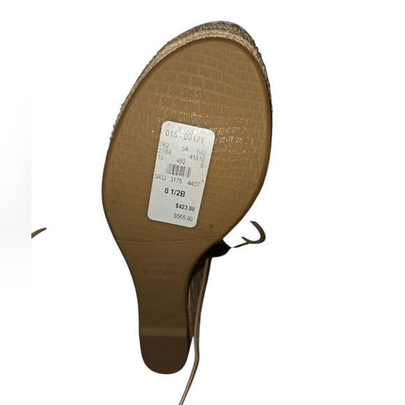 Stuart Weitzman Summer Wedges | Resort & Wedding Ready - Picture 4 of 4